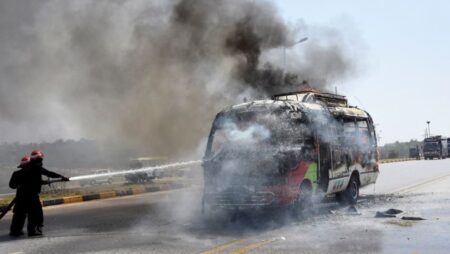Pakistan jails more than 100 members of ex-PM Imran Khan’s party for 2023 riots