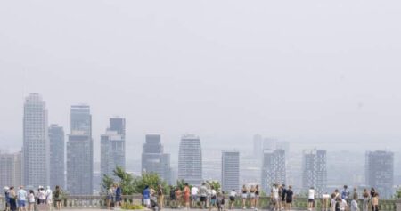Wildfire smoke causing Montreal to have the world’s worst air quality