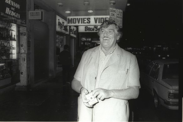 JIm Anderson in the Cross in 1983.