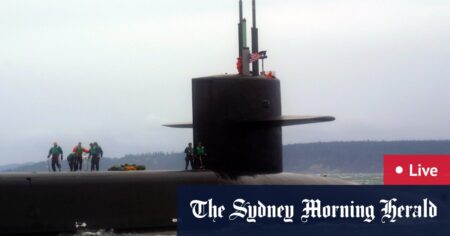 US nuclear submarine arrives in Brisbane; Crisafulli reveals first ‘youth boot camp’ location; European Union reaches 15 per cent trade deal with Trump