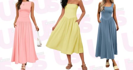 I’m 5’3″ — And These 16 Drop Waist Dresses Actually Make Me Look Taller and Leaner