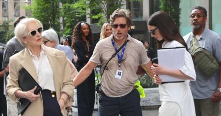 Anne Hathaway and Meryl Streep Star in ‘Devil Wears Prada 2’: Take an Inside Look at Filming