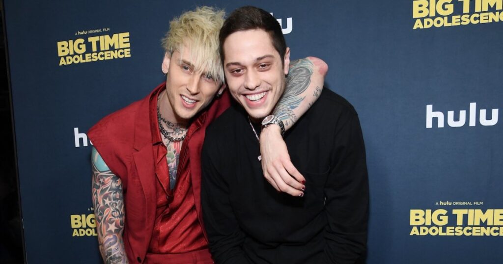Machine Gun Kelly Reacts to Pal Pete Davidson’s Baby News