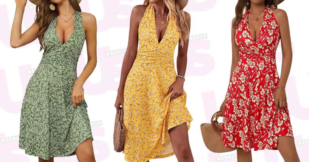 Shoppers in Their 40s Say This Affordable Halter Dress Makes Them ‘Feel Attractive Again’