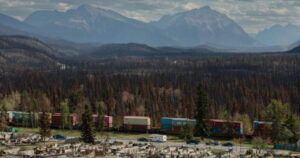 Jasper’s slow rebuild one year after wildfire is a ‘full box of emotions’