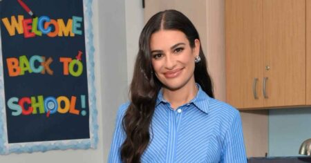 Lea Michele Says She Focuses on ‘Being Present’ Not ‘Perfection’ As a Mom Working on Broadway (Exclusive)