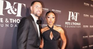 Klay Thompson Adorably Kisses Megan Thee Stallion During Couple’s Workout After Red Carpet Debut