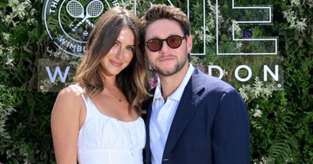 Niall Horan and Girlfriend Amelia Woolley Serve Up Love During Rare Public Date at Wimbledon
