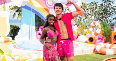 Love Island USA’s Nic and Olandria Share Steamy Kiss After Making Season 7 Finale in 1st Look