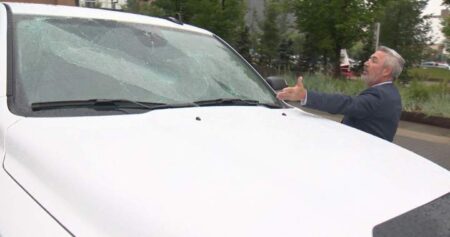 Calgary councillor’s truck among several vehicles damaged by man in East Village