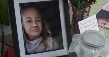 Memorial held for slain Kelowna mother Bailey McCourt
