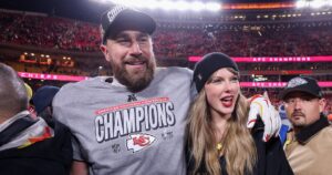 Travis Kelce Adorably Reacts to Taylor Swift Being Called the ‘Best Girlfriend in the World’