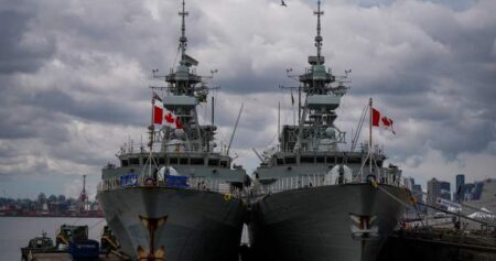 Royal Canadian Navy plans to retire eight warships this year