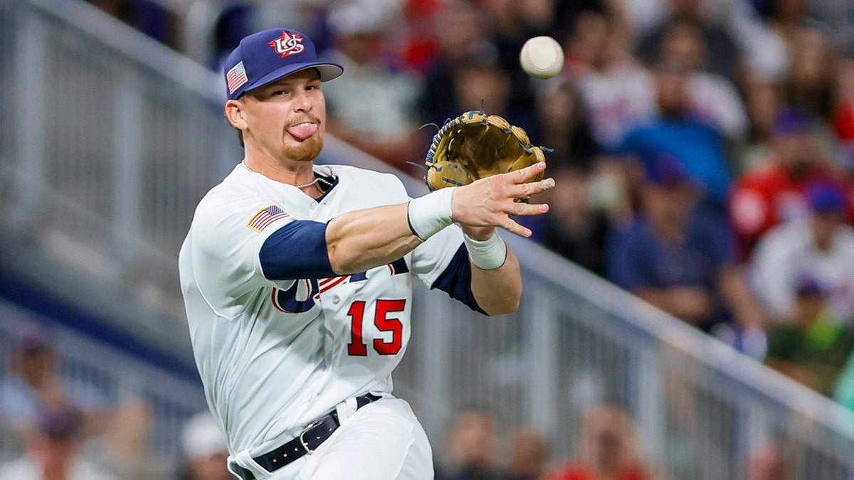 Bobby Witt Jr throws the ball