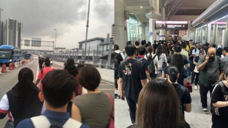 Wage strike by Malaysian bus drivers plying Johor-Singapore Causeway left thousands of commuters stranded