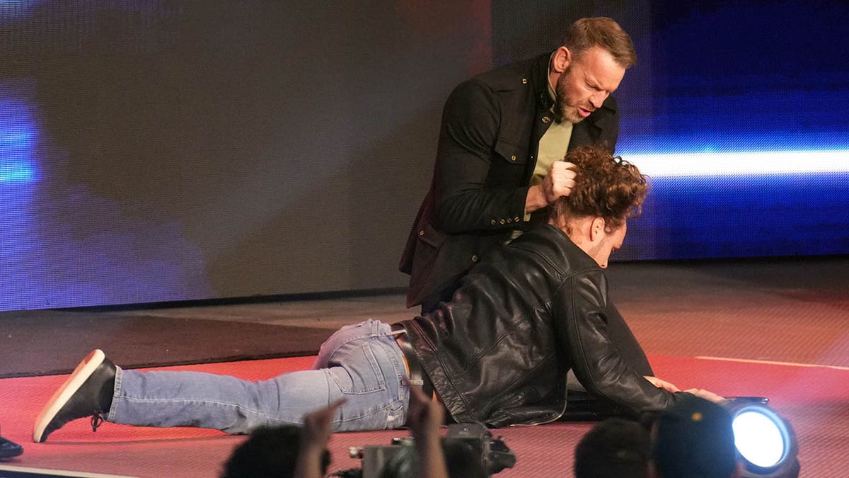 Christian Cage beats up Jack Pery