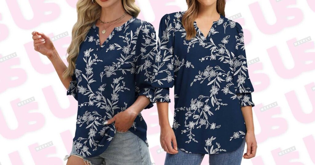 Major Markdown! This Office-Friendly Blouse Conceals Underarm Jiggle — And It’s 50% Off