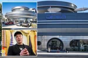 Elon Musk praises retro-futuristic Tesla diner as ‘one of the coolest spots in LA’