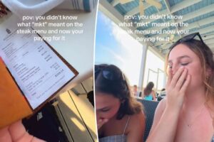 Gen Z diners tripped up by common menu pricing abbreviation — and wind up slapped with 0 bill