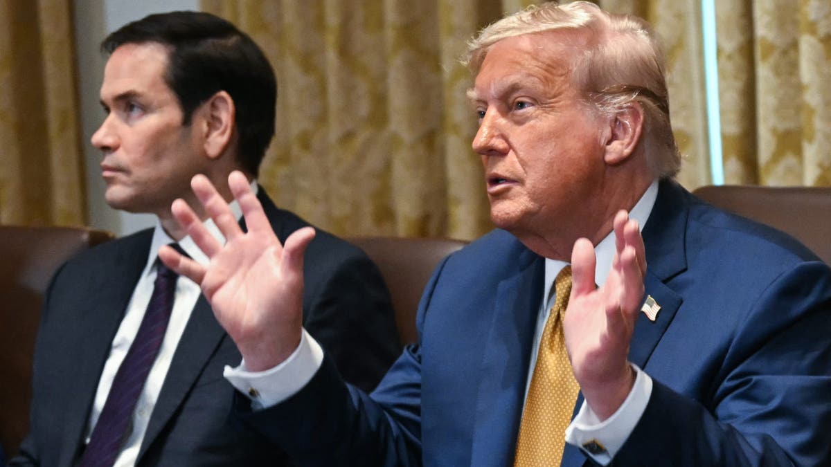 US President Donald Trump slammed a question regarding Jeffrey Epstein during a Cabinet meeting.
