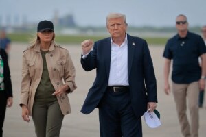 Trump’s visit brings hope and unity after deadly flood, Kerrville residents say
