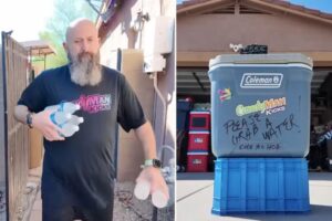 Homeowner fined for handing out free water now raising K for legal battle with HOA