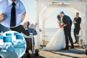 Cheap couple has ‘disaster wedding’ where they charged guests for water — and made them eat with their hands: ‘It was a mess’
