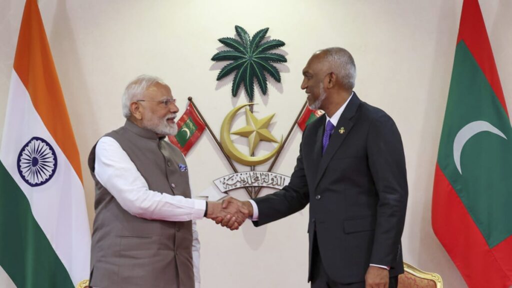 India’s Modi renews ties with Maldives
