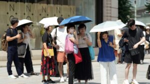 Japan’s Hokkaido sizzles as heat stroke alerts issued