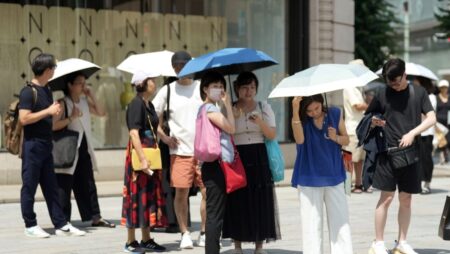 Japan’s Hokkaido sizzles as heat stroke alerts issued