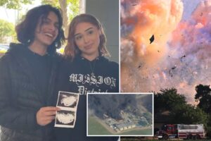 Teenage dad-to-be working his first shift at fireworks factory was killed in huge blast alongside his brothers