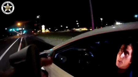 Bryan Kohberger traffic stop video shows Idaho killer driving white Hyundai linked to murders