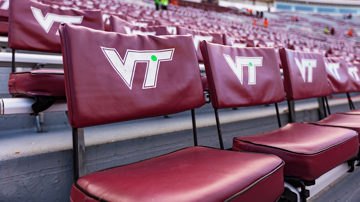 A general view of seats at Lane Stadium