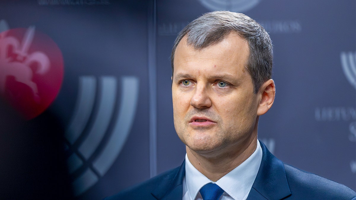 Newly elected Lithuanian Prime Minister Gintautas Paluckas