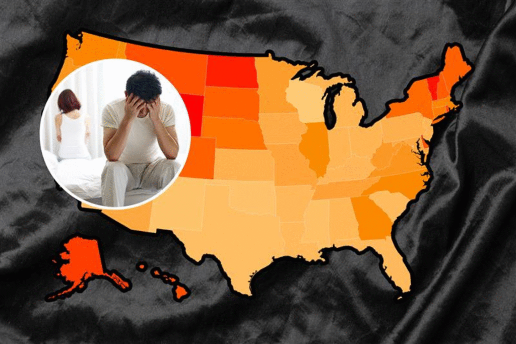 Map Shows States With Happiest—and Unhappiest—Sex Lives