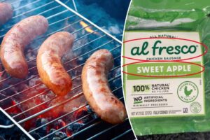 Company recalls more than 24,000 pounds of chicken sausage due to possible plastic contamination