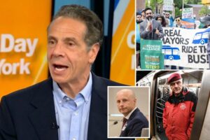 Andrew Cuomo proposes mayoral control of NYC transit system — rivals say he ‘had his chance and failed to deliver’