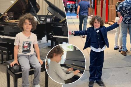 Exclusive | Baby got Bach! Ivory-tickling tot, 5, makes youngest-ever debut at NYC’s Carnegie Hall this weekend