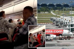 Wild plane brawl breaks out after women won’t stop talking when lights are dimmed