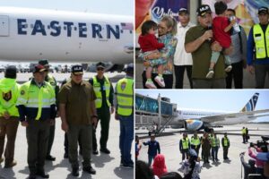 Venezuela releases 10 Americans in deal that frees deported migrants sent to El Salvador by Trump