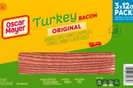 Oscar Mayer turkey bacon products recalled over possible listeria contamination