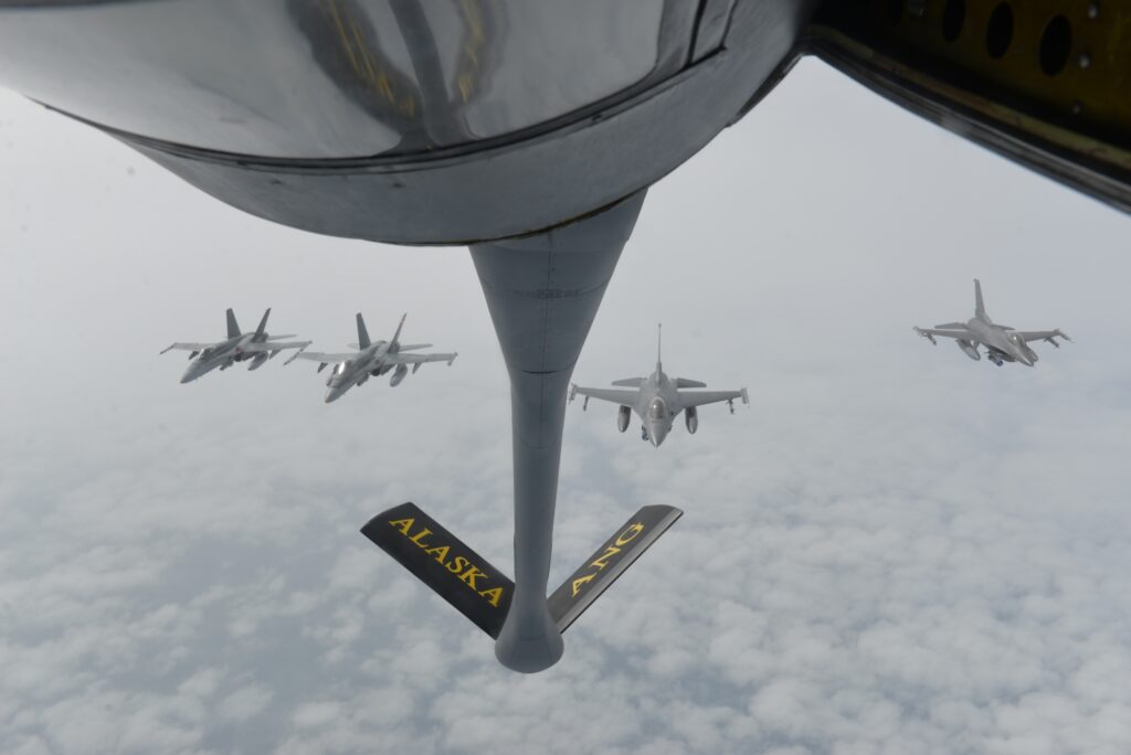NORAD Fighter Jets Stage Show of Force Near Russian Border