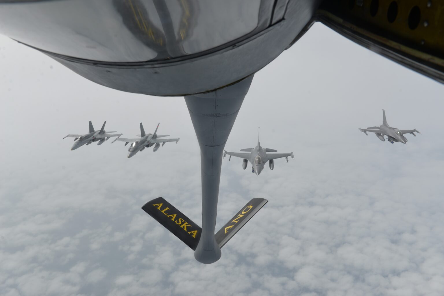 NORAD Fighter Jets Stage Show of Force Near Russian Border