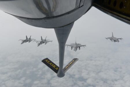 NORAD Fighter Jets Stage Show of Force Near Russian Border