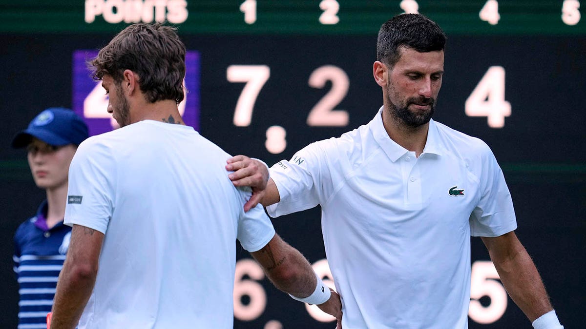 Novak Djokovic Wimbledon quarterfinals
