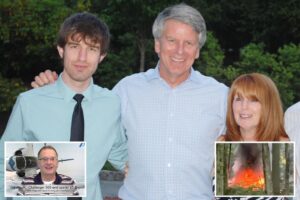 Wealthy steel magnate and family killed when their plane crashes in Ohio moments after takeoff