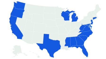 Map Shows States Where Carcinogens Detected in Drinking Water Sources
