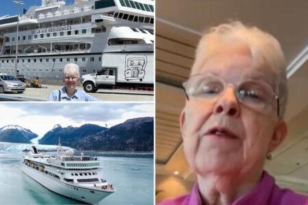 Retired teacher moves onto cruise ship for 15-year journey, claims it’s cheaper than living in California
