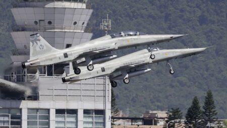 After decades of service, Taiwan retires its last F-5 fighter jets
