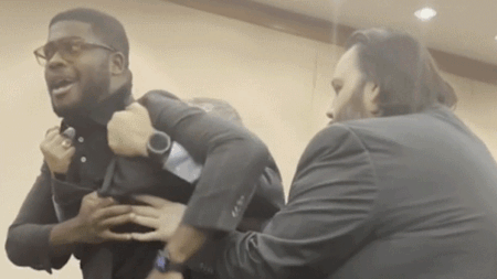 Texas congressional candidate dragged out, arrested after explosive redistricting hearing: ‘It is a shame!’